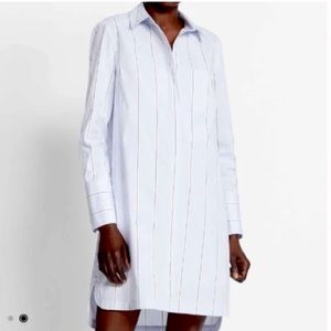 NWT Club Monaco Strawberta Dress in Blue Stripe - Size 8